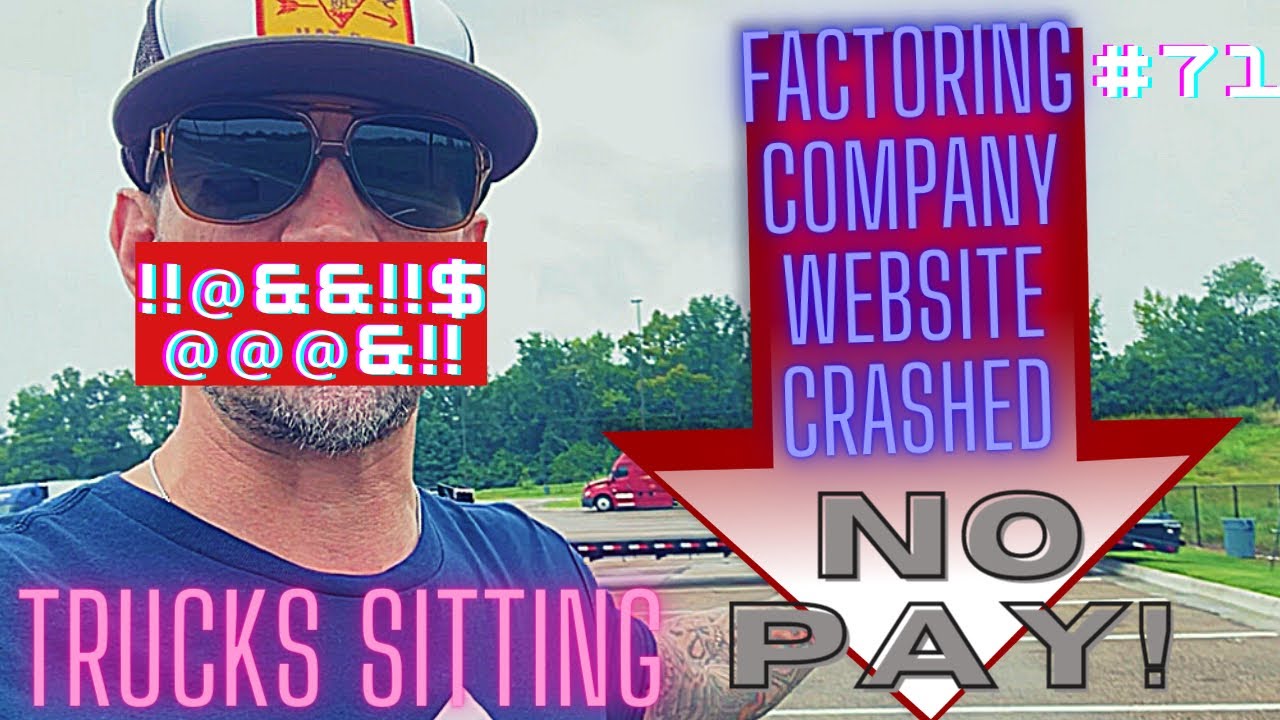 Factoring company portal crash!STUCK!Trying to find hotshot loads. #hotshottrucking