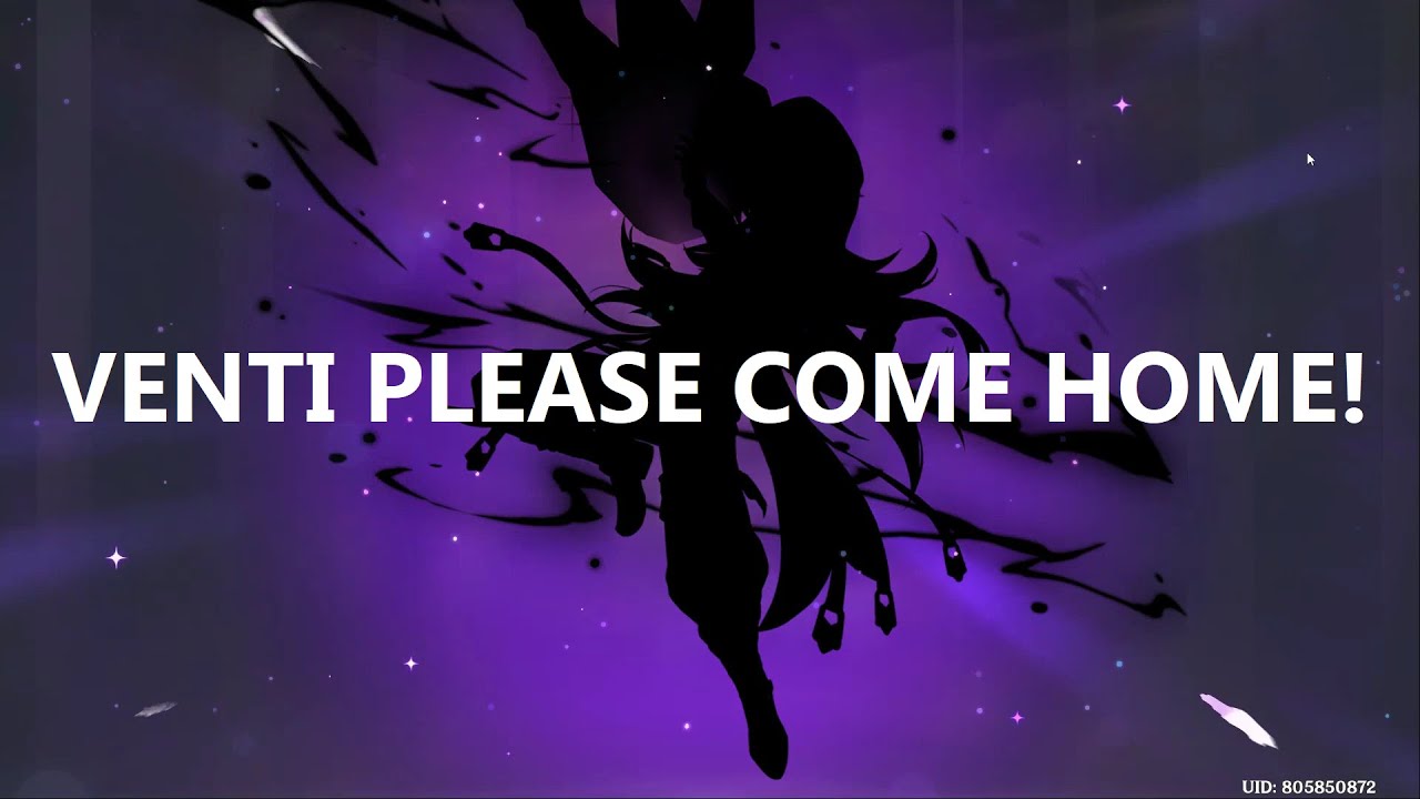Pulling Venti from the Rerun Banner. Again... | Genshin Impact