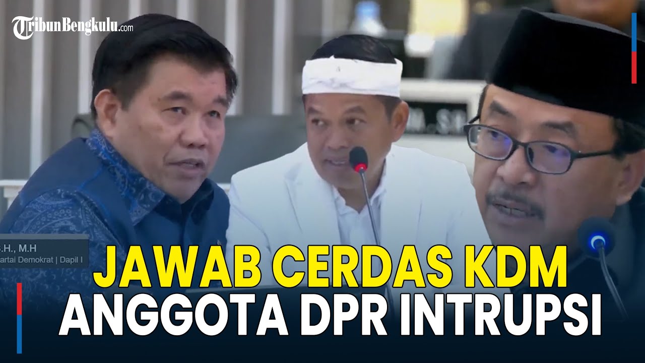Kang Dedi Mulyadi Banjir Intrupsi! Beri Jawaban Cerdas Depan Anggota DPRD Fraksi PKB dan Demokrat
