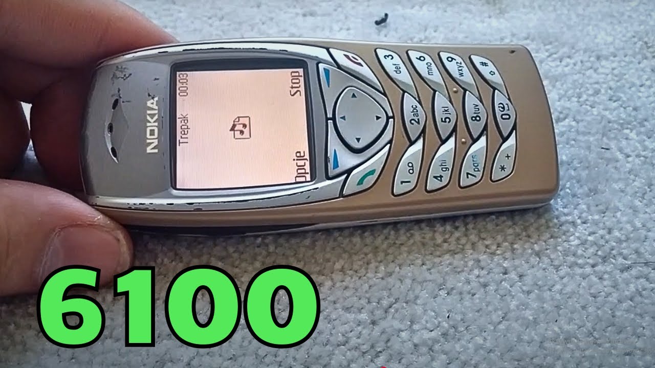 Nokia 6100 &ndash; Recenzja, Dzwonki, Gry, Demontaż (2004)