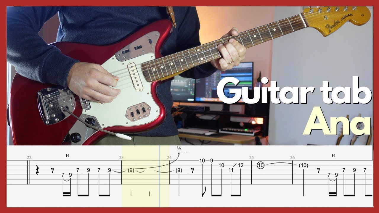 Pixies - Ana (Guitar tabs)