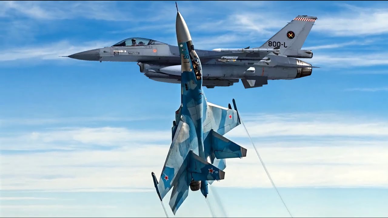Bukti Pilot Jet Tempur Rusia Sangat Brutal Ketika di Udara