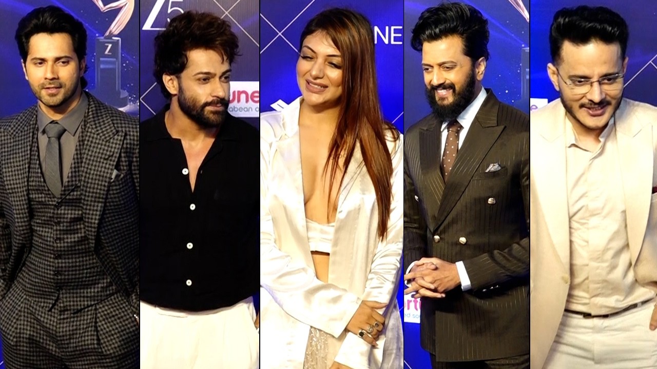 24th Zee Cine Awards | Irshad Kamil, Subhash Kapoor, Reitesh Deshmkh, Varun Dhawan, Khushi Mukherjee