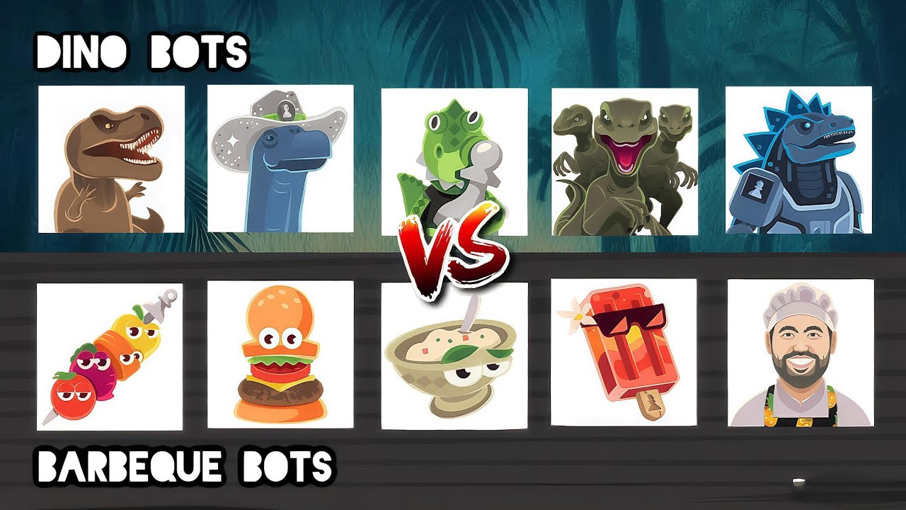 Can Dino bots defeat BBQ bots ⚡#chess #chessgame #chesslive #gothamchess