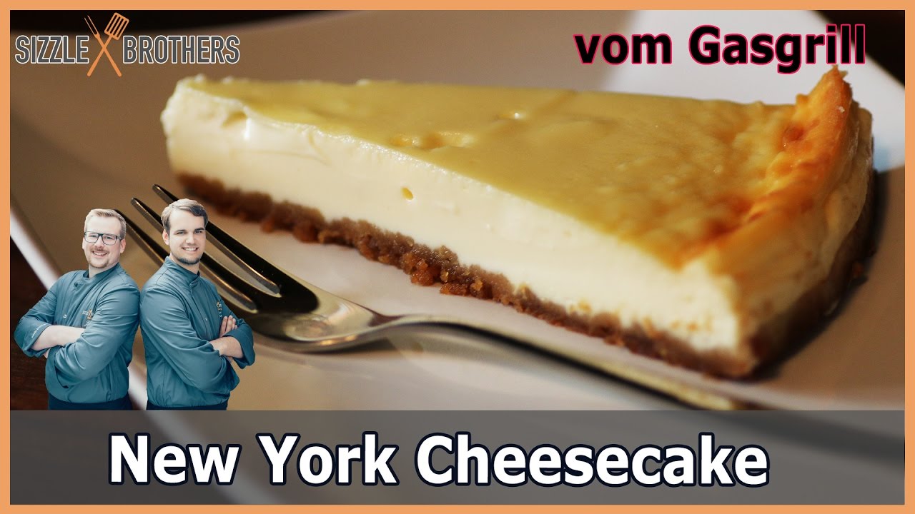NEW YORK Style CHEESECAKE vom GRILL! Anleitung & Rezept zum Selber machen