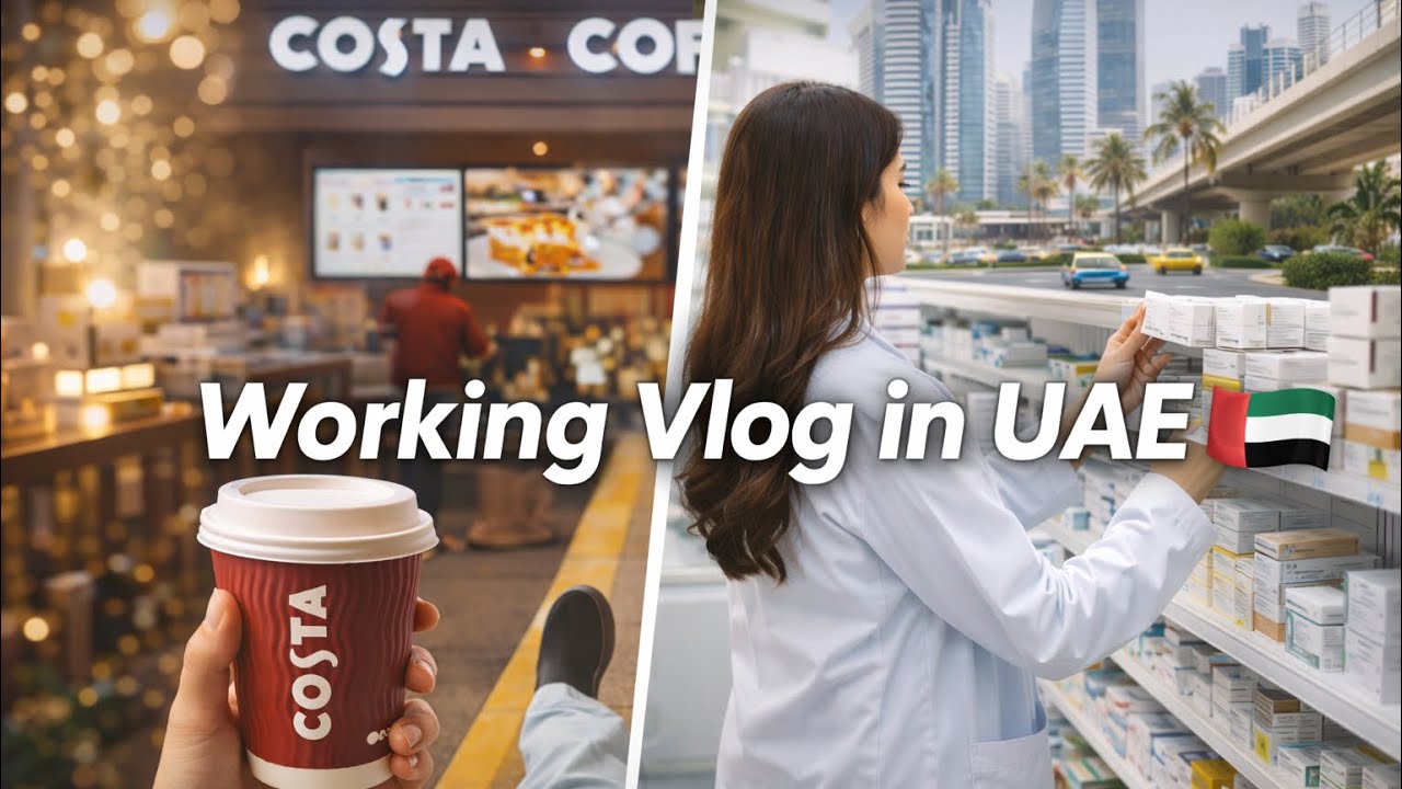 ✨ Aesthetic Workday Routine in UAE 🇦🇪 | Busy but Calm