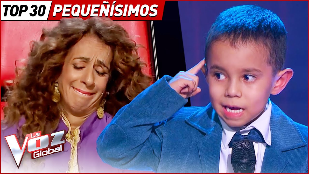 Los niños más PEQUEÑOS que han pasando por La Voz Kids