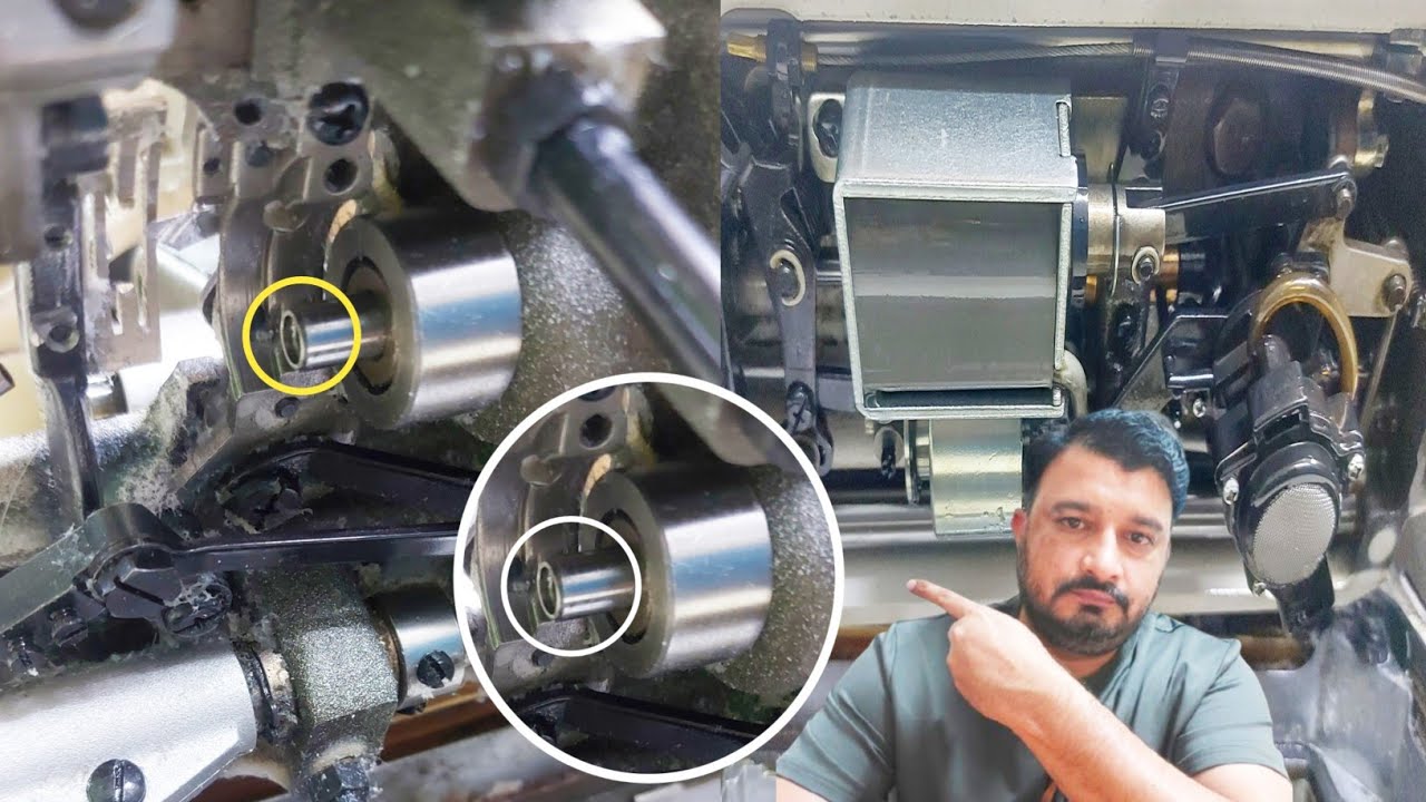 Silai Machine ke Shuttle Rod ki Setting Shuttle Rod Play | Silai Machine Repair