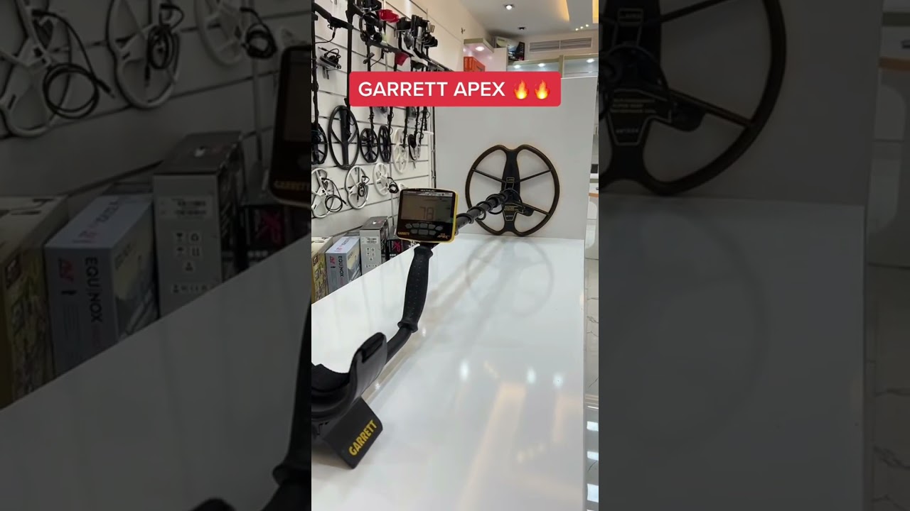 Детектор золота и металла 2023 года | Garrett APEX с катушкой 13 дюймов