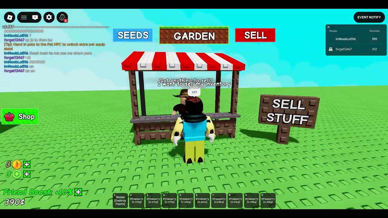 part 1 (GROW A GARDEN)