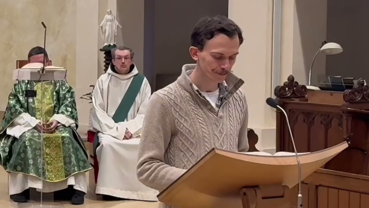 Abbaye Saint Martin de Ligugé - Messe du 23 janvier 2026