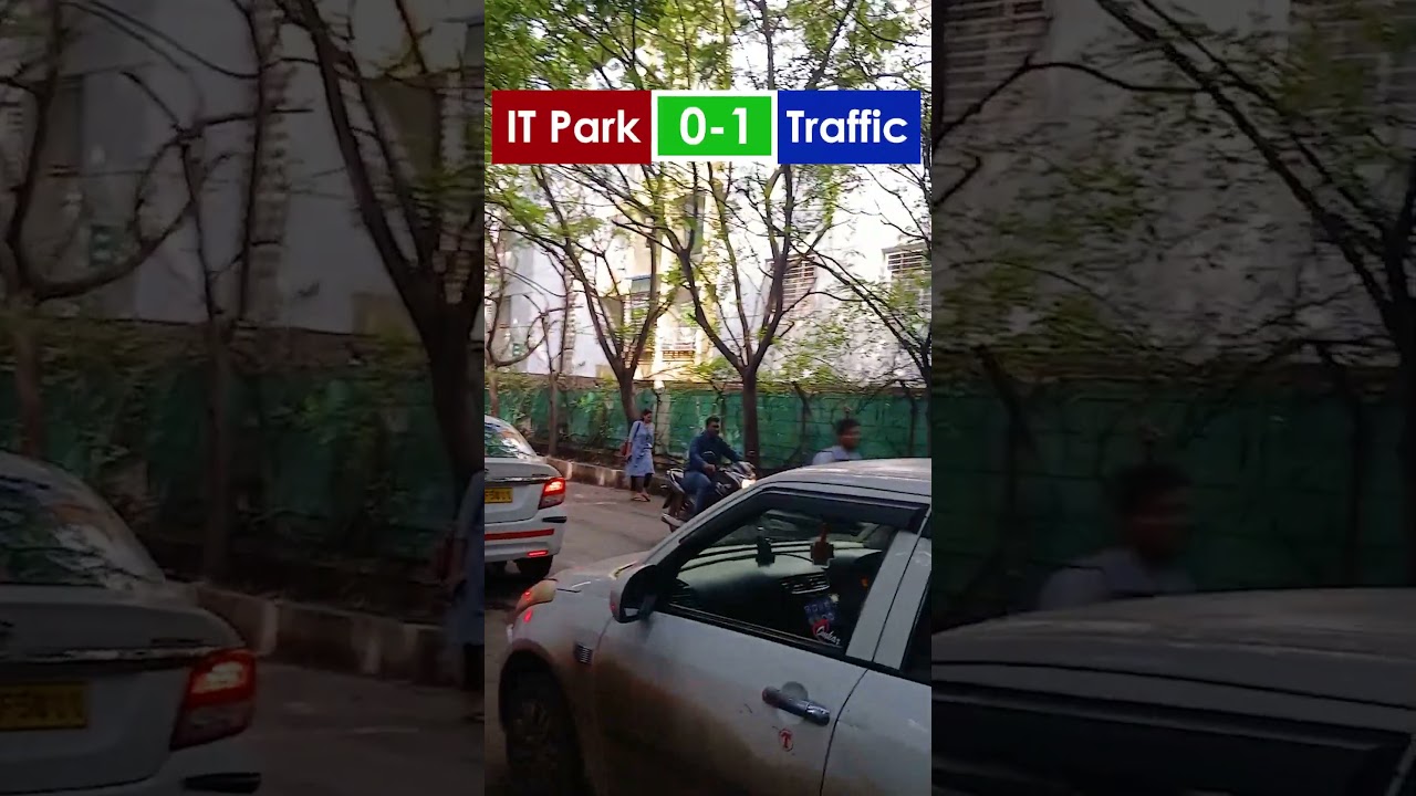 The Traffic... The Upcoming IT Park... Are We Ready? #pune #itpark #traffic
