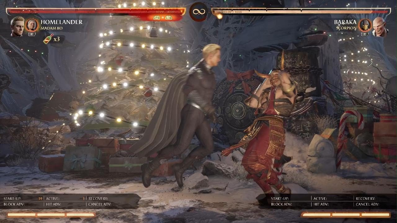 MK1 - New Crazy Homelander GLITCH - 83% Combo!