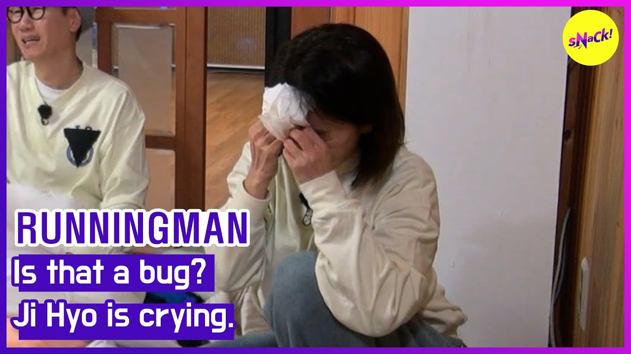 [HOT CLIPS][RUNNINGMAN]Это ошибка? Джи Хё плачет (ENGSUB)