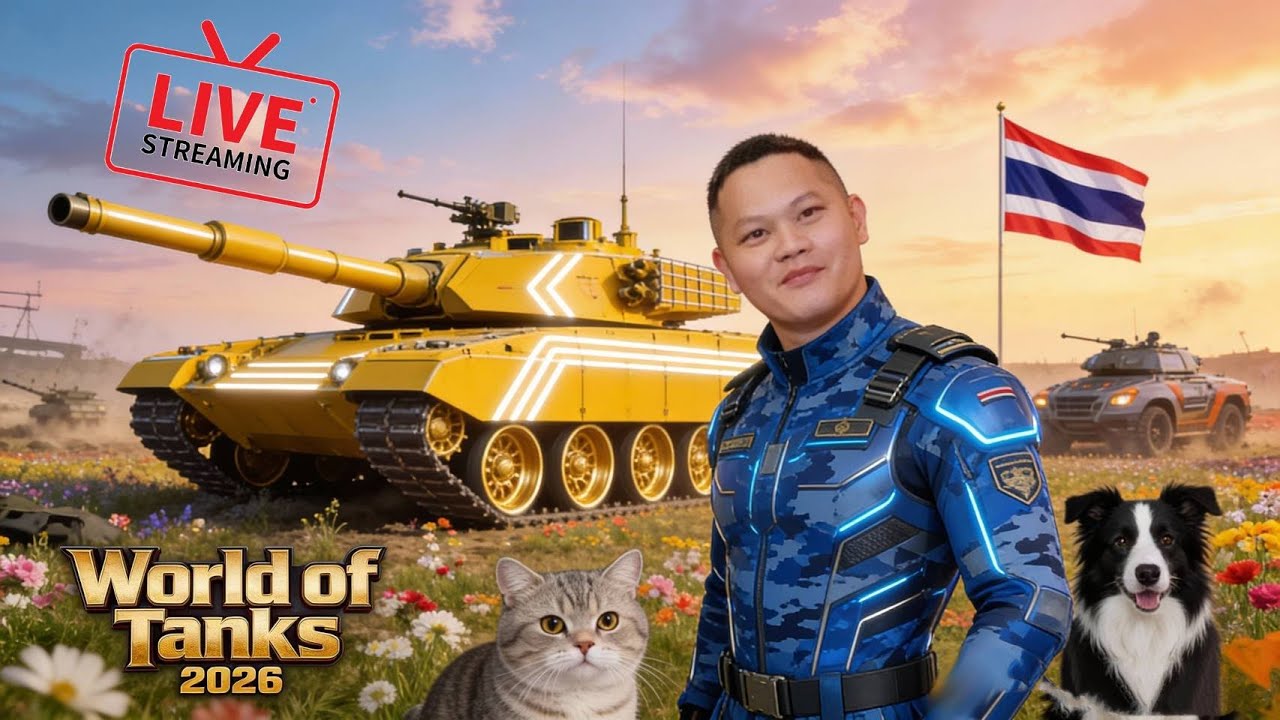 [Live] world of tanks - จ. 23 ก.พ.2569 #wot