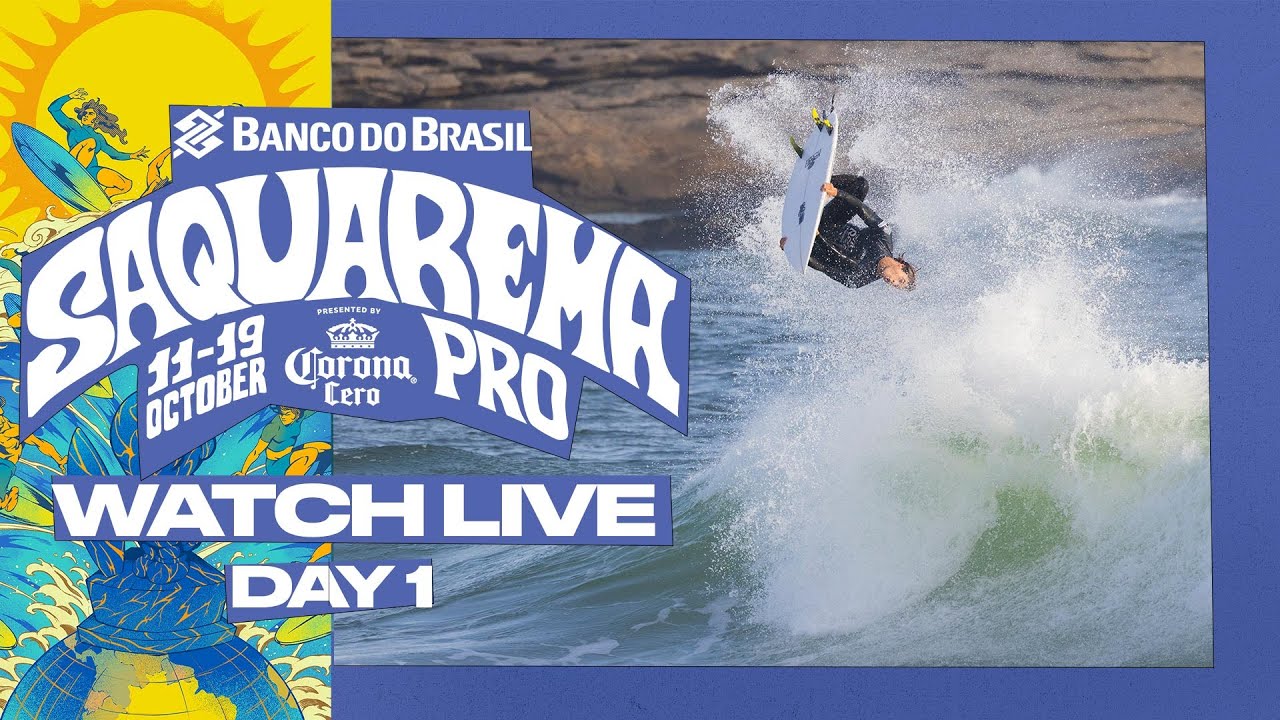 🔴 LIVE - Banco do Brasil Saquarema Pro presented by Corona Cero 2025 - Day 1