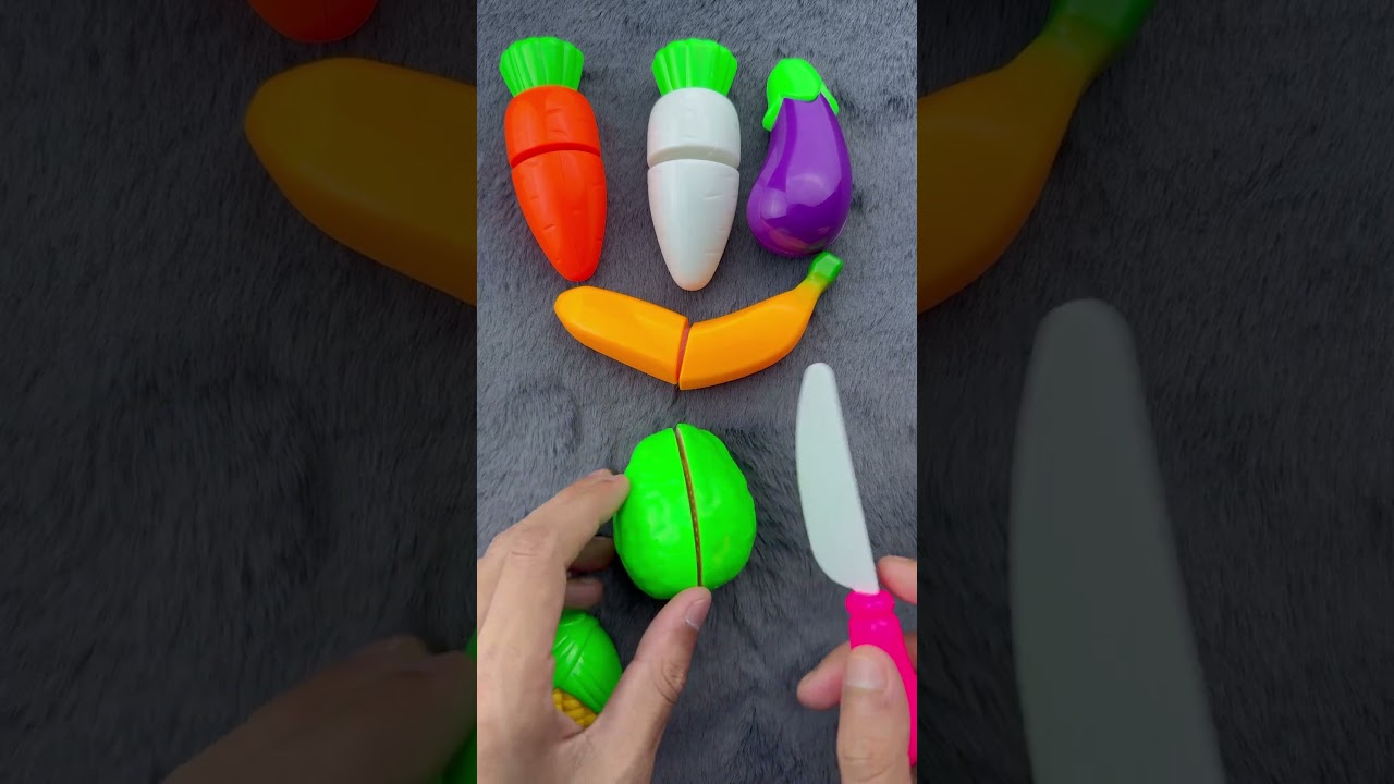 Toy ASMR Satisfying video🍎🍋......