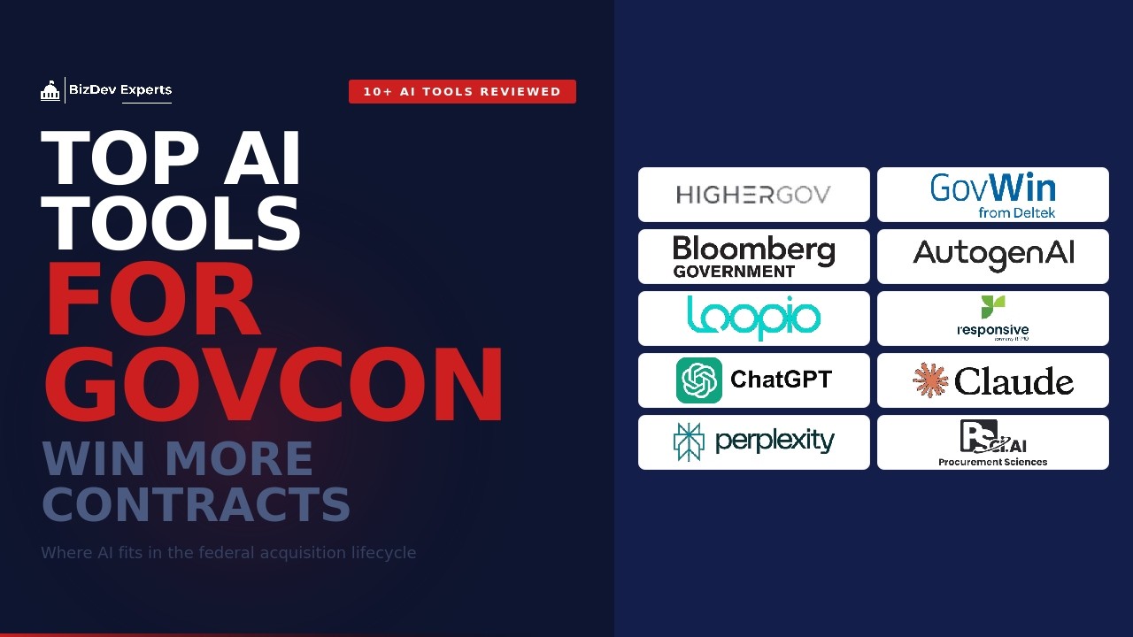 Top AI Tools for Government Contractors