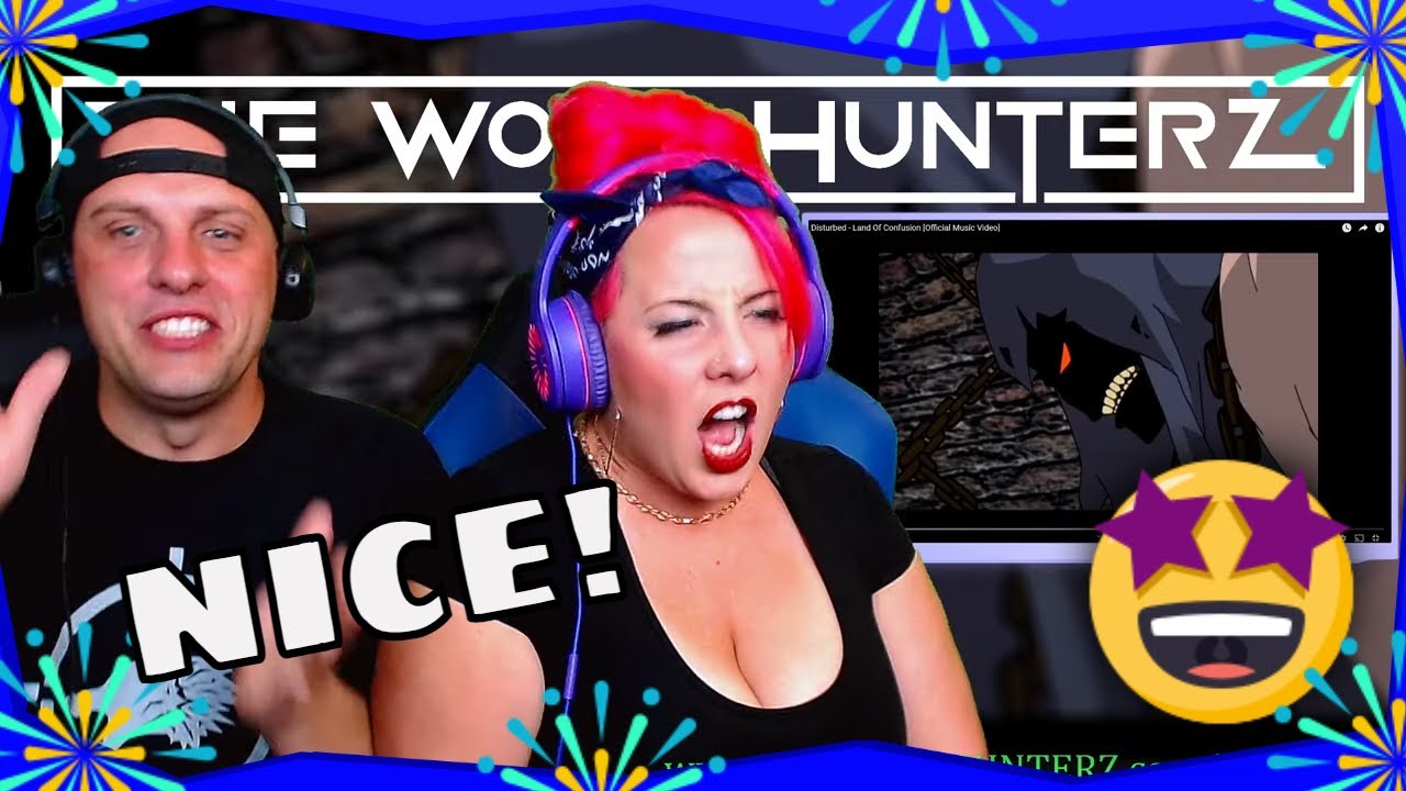 REACTION TO Disturbed - Land Of Confusion [Official Music Video] THE WOLF HUNTERZ REACITONS