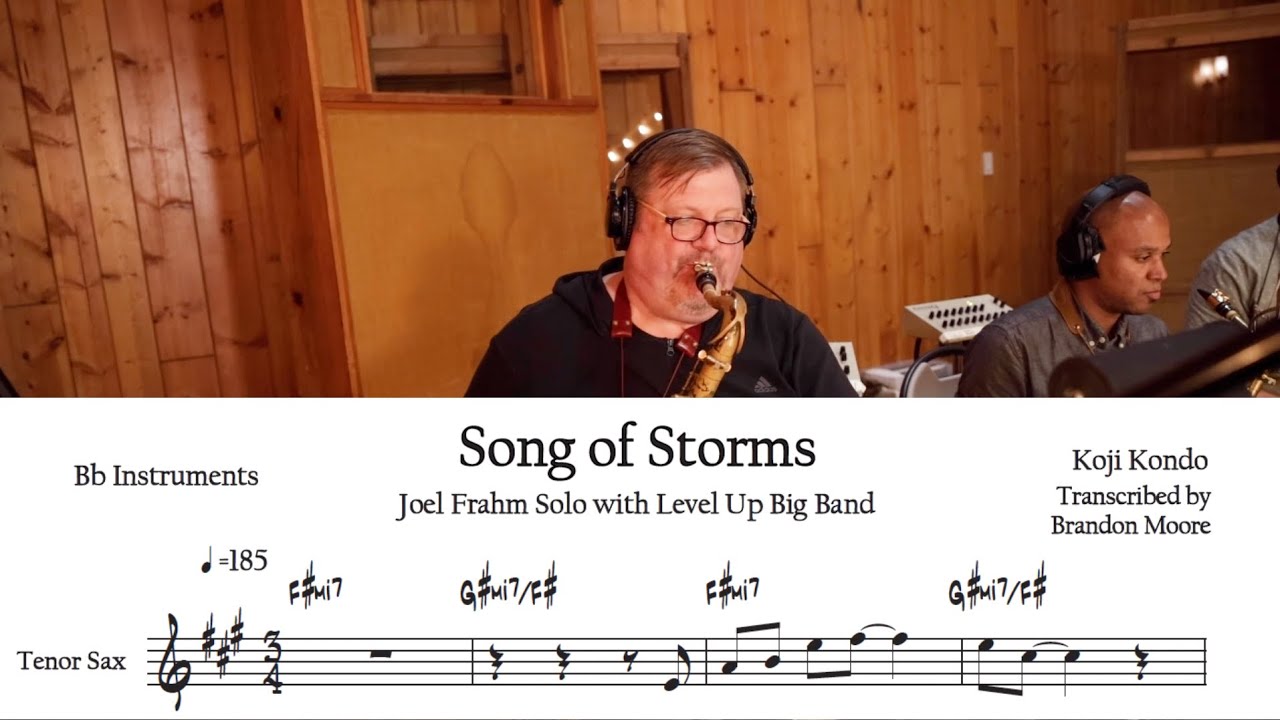 Joel Frahm Solo Transcription | 