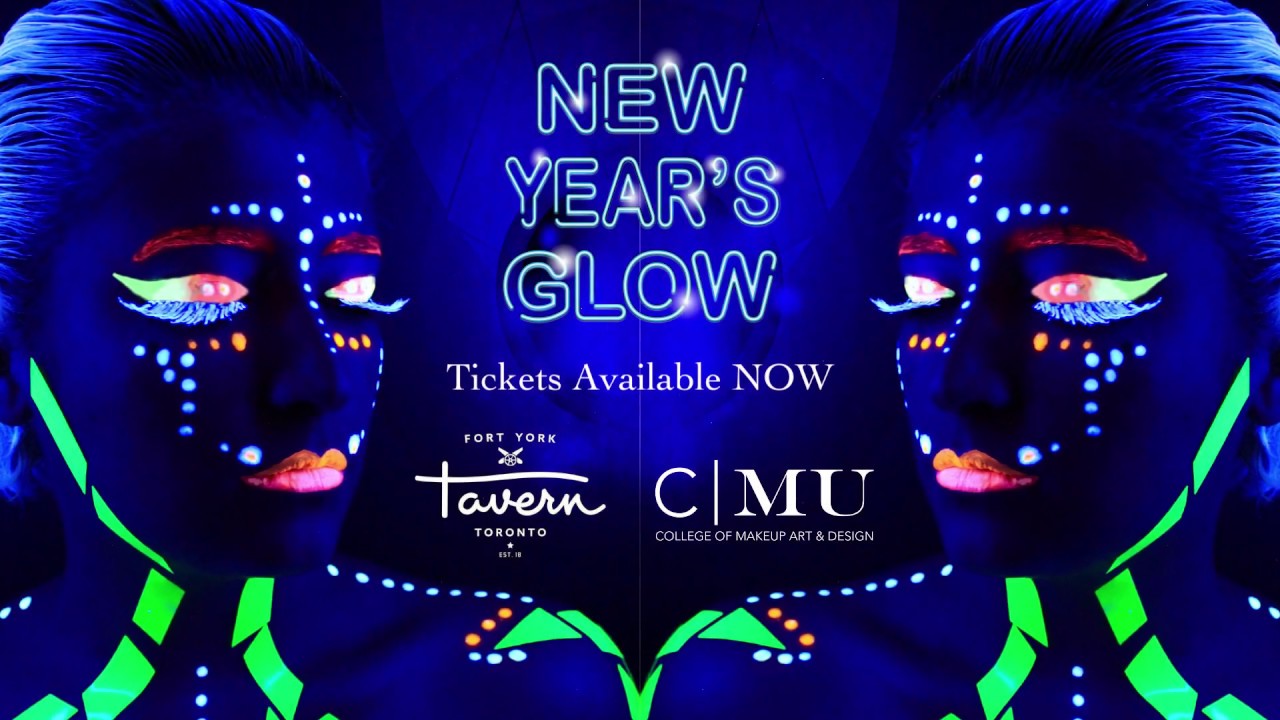 Glow in the Dark New Year&rsquo;s Eve Event/Fort York Tavern/Toronto/2018