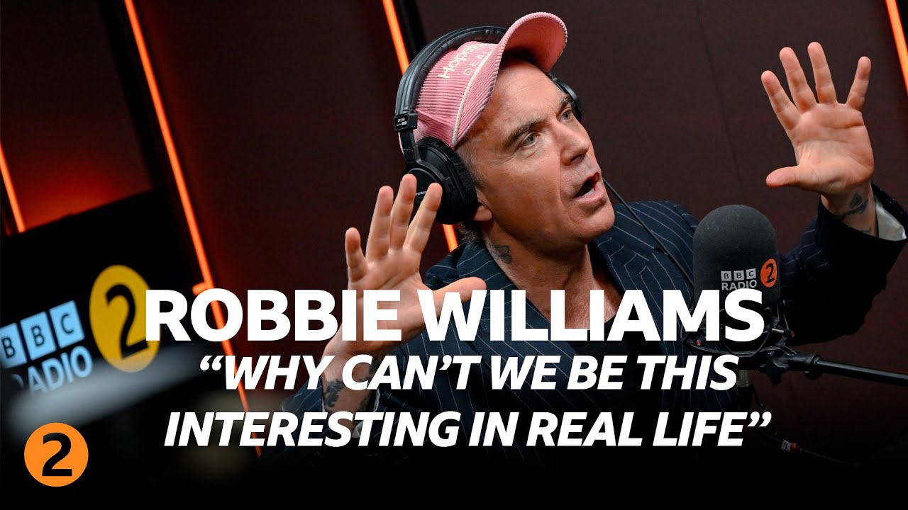 Robbie Williams on family life and pre-show rituals