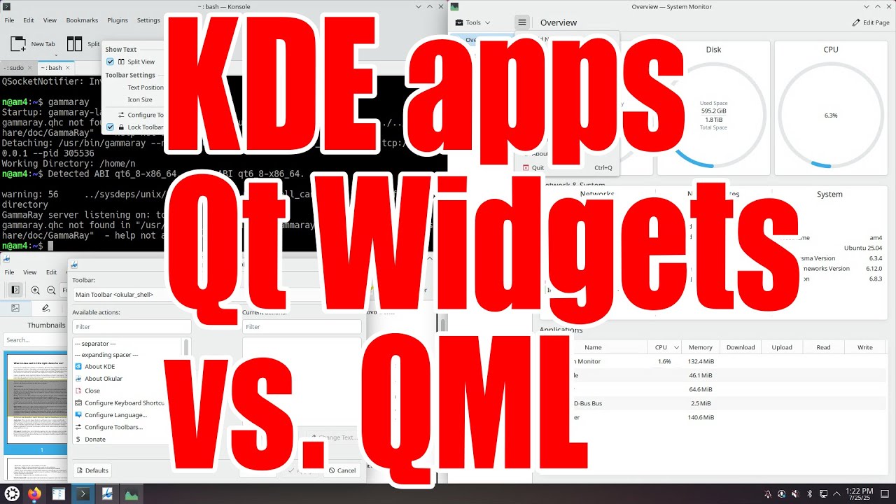 How to recognize QML KDE apps vs. Qt Widgets KDE apps tutorial - July 2025 - 83740389