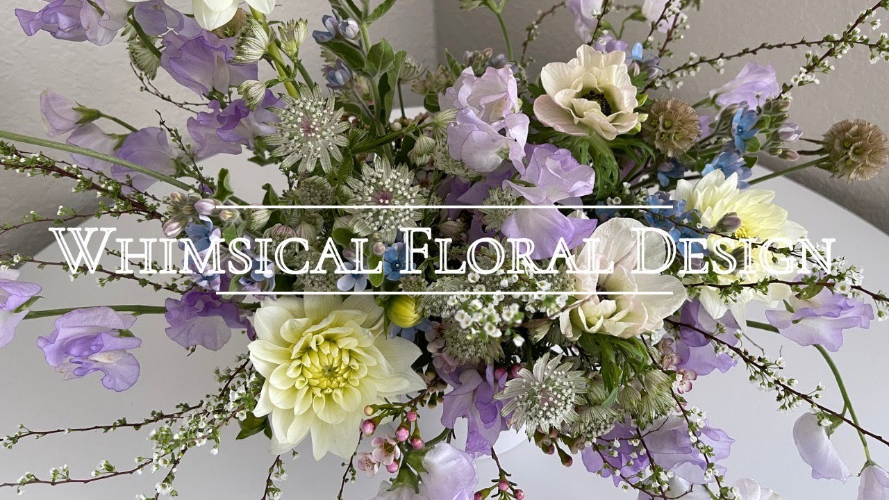Make a Whimsical Floral with Me | Floral Arrangement | How to Flower