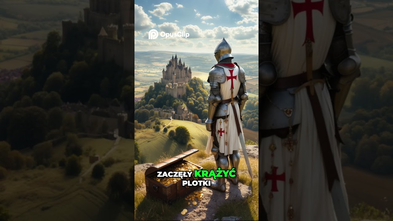 Skarb Templariuszy - Największa Tajemnica Zakonu i Jego Zaginione Bogactwo #historia #templariusze