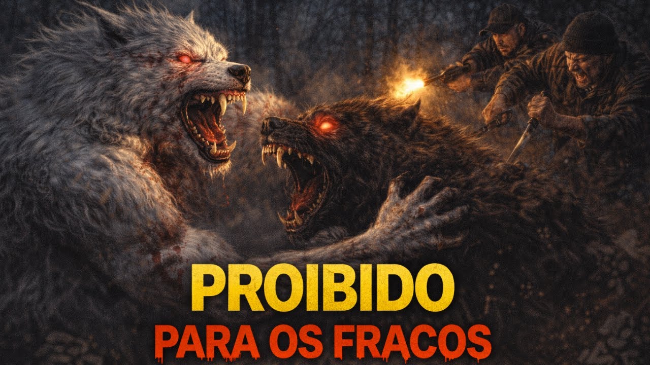 O LOBISOMEM ALBINO PERIGOSO CRUEL E FORA DE CONTROLE