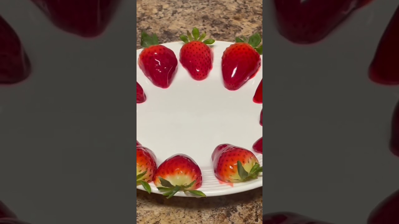 Strawberry 🍓 glaze