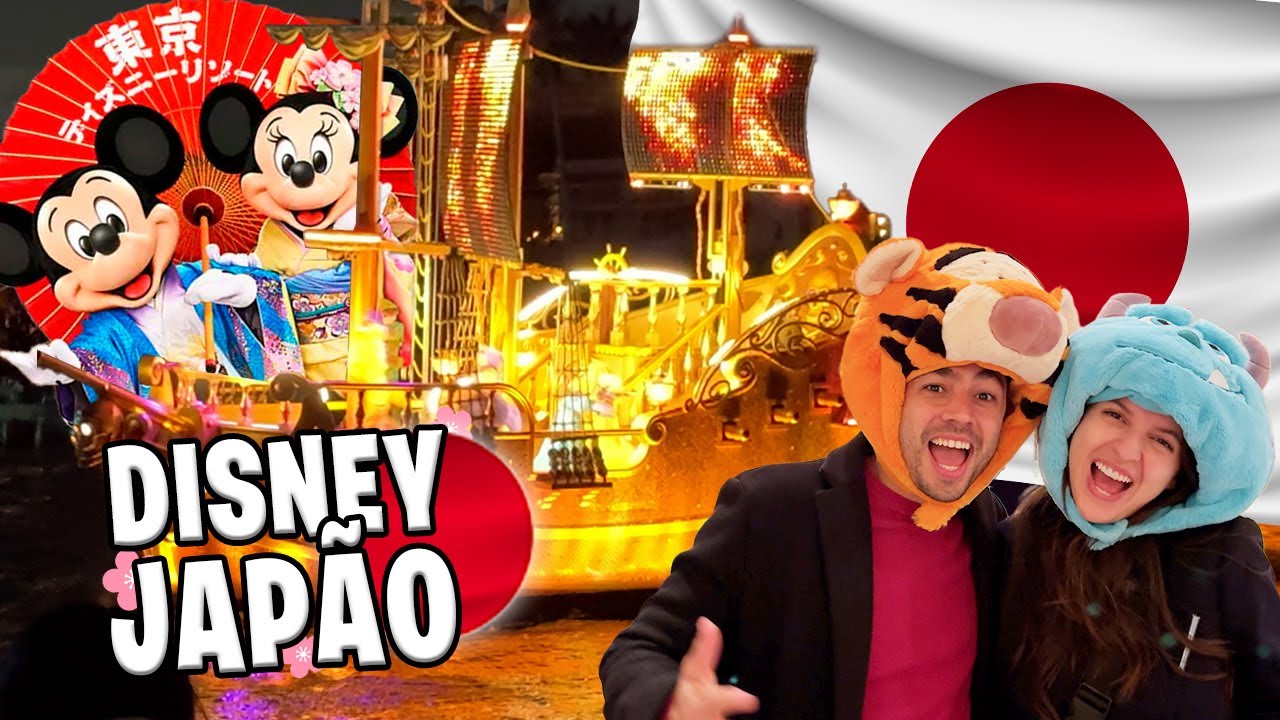 A Disney do Japão foi a mais diferente que eu já fui 🇯🇵