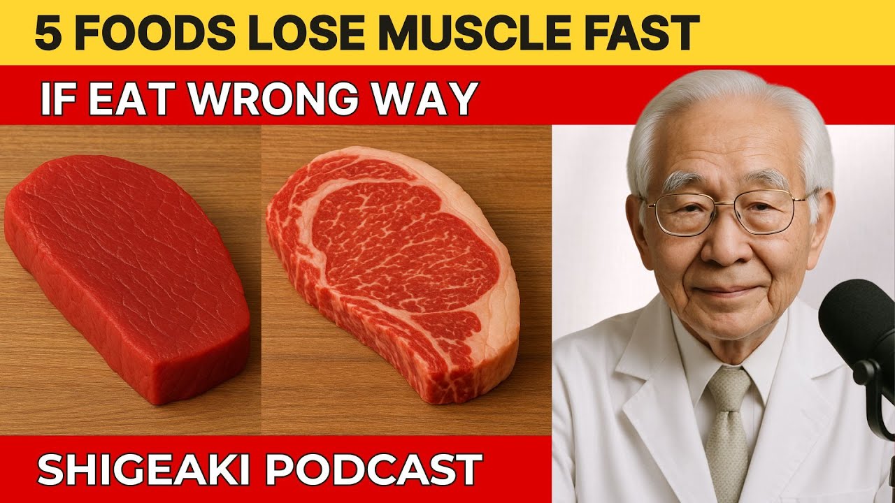 Japan’s Oldest Doctor: This Common Food Mistake Triggers Muscle Loss After 60