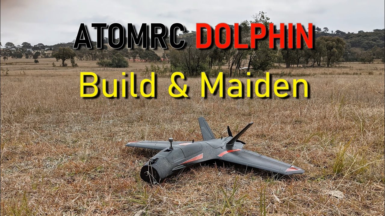 AtomRC Dolphin - Build & Maiden (and trying iNav 3.0)