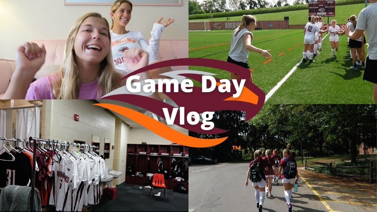 A Day In The Life Of A D3 Women's Soccer Player | Game Day Vlog at Susquehanna University