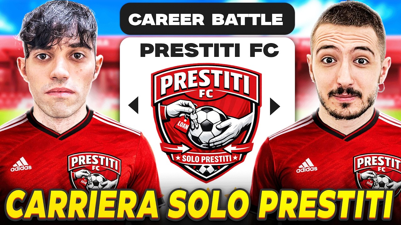 CAREER BATTLE ma POSSIAMO PRENDERE SOLO GIOCATORI IN PRESTITO! NUOVA SFIDA contro V3NOM su FC26