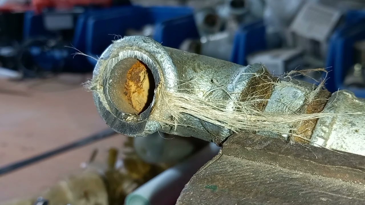 Kako izbaciti zalomljeni navoj u cevi...