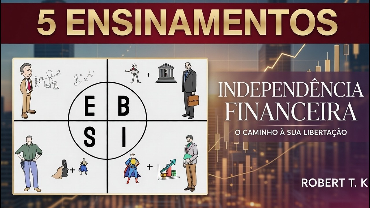 O QUADRANTE DO FLUXO DE CAIXA DO PAI RICO por {Robert Kiyosaki}
