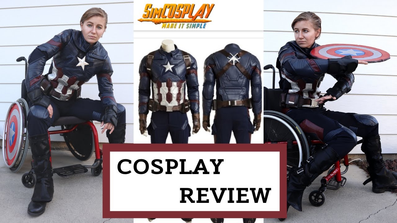 SimCosplay Captain America Cosplay Review