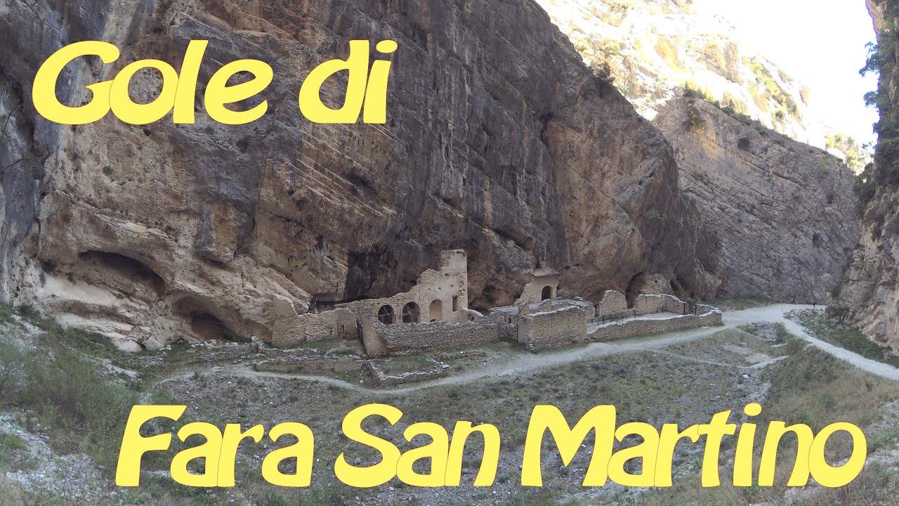 Escursione alle Gole di Fara San Martino (CH) (Video Guida)