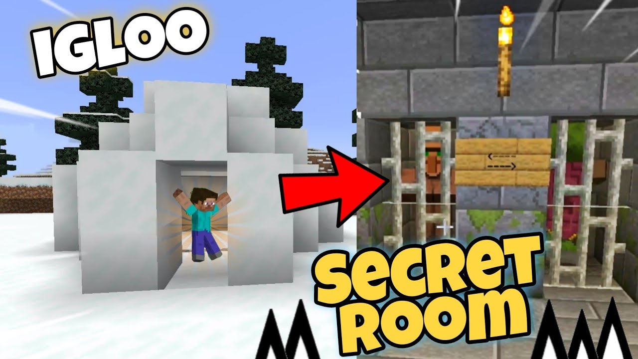 Secret Room Inside Igloo Minecraft (DO YOU KNOW?)