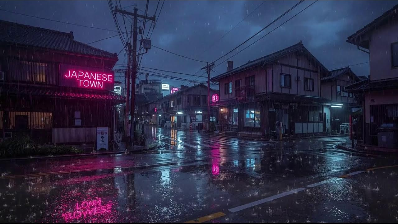 Tokyo Midnight Rain 🌧️ Lofi HipHop Beats for Focus, Study & Night Vibes #63