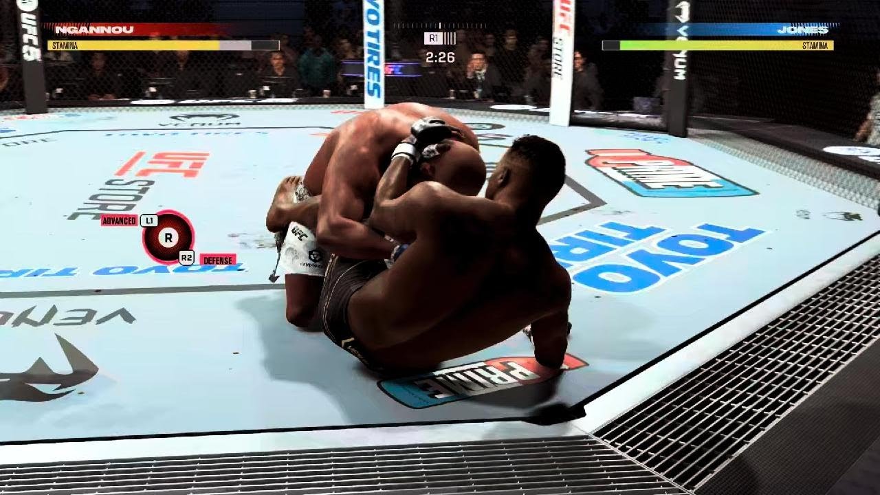 Ngannou Vs Jones BOTH PRIME UFC 5 HW