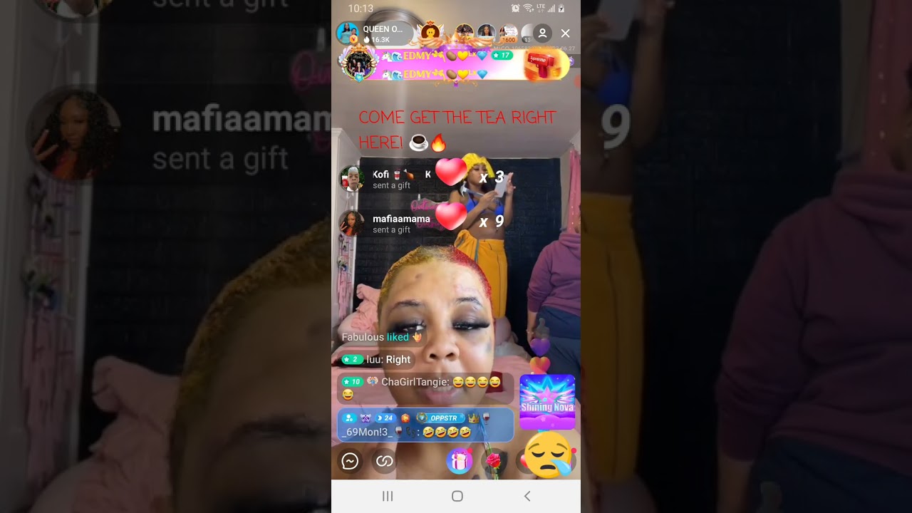 QUEEN OPP & CHELLE WHAT A LIVE TONIGHT! #screenrecorder