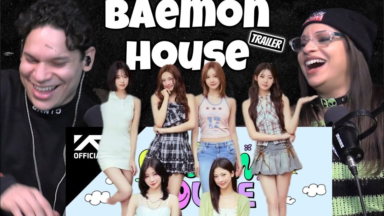 Waleska & Efra react to BAEMON HOUSE trailer 