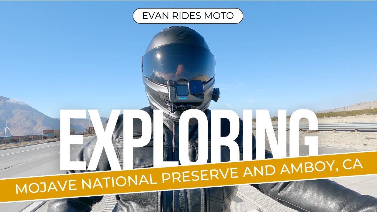Harley Motorcycle Ride through Mojave and Death Valley