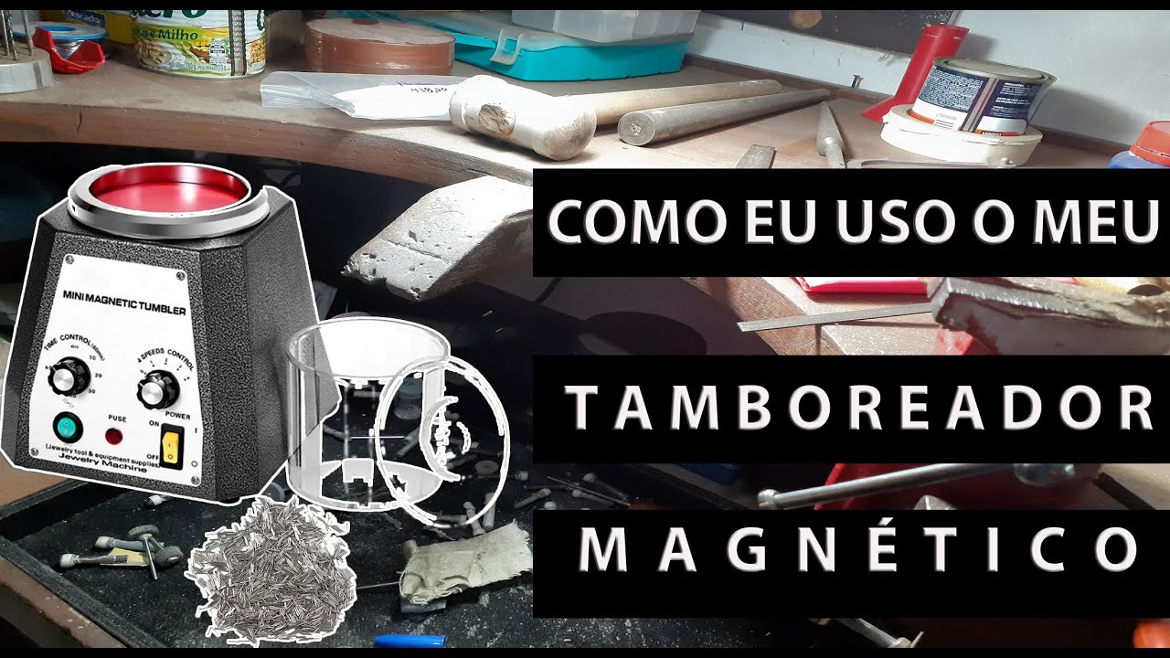Como eu USO O tamboreador magnético com PÓ B5