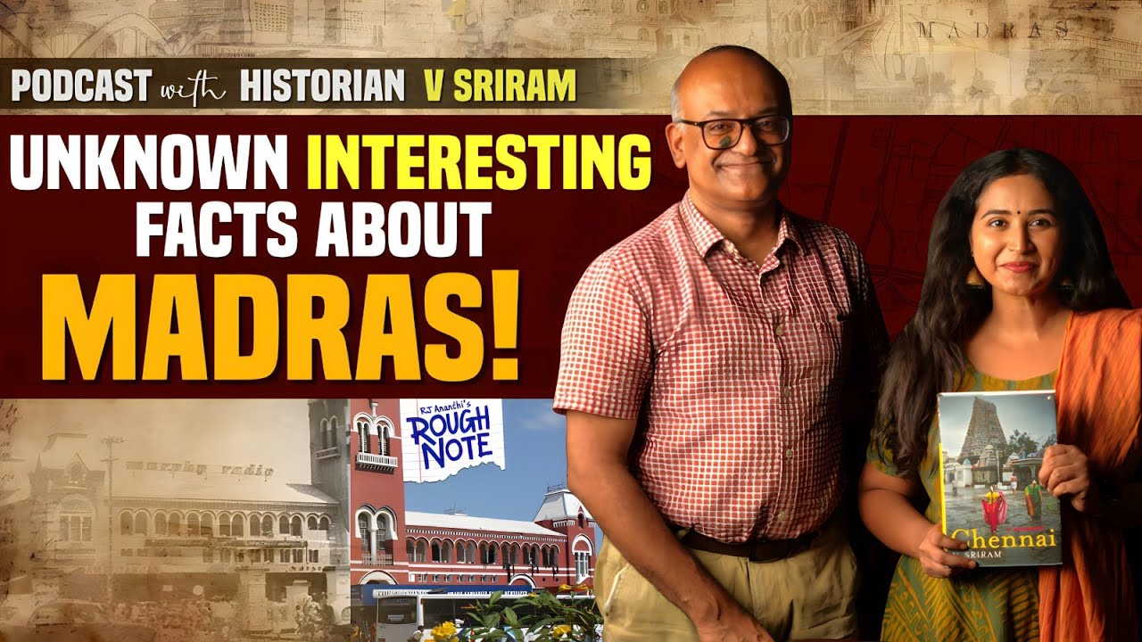 Namma Chennai's most intriguing story | Interview with V.Sriram | The Book Show 
