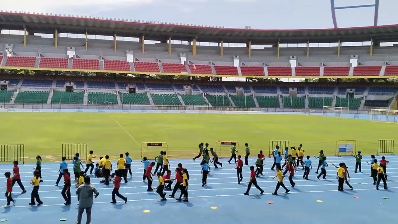 Sports Day Celebrations @ Nehru Stadium, Chennai #shraddha#cbse #cbseschool www.shraddhaacademy.com