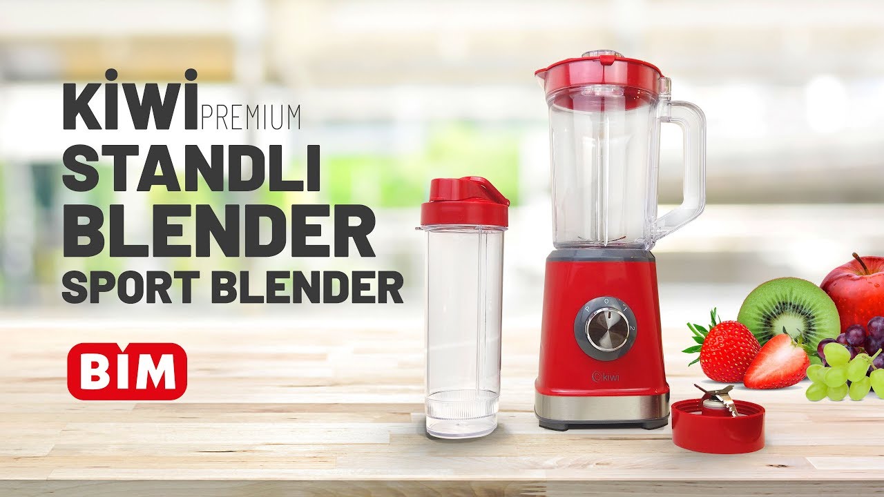 BİM &ndash; Kiwi Premium Standlı Blender & Sport Blender